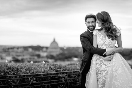 Matrimonio ebraico di Margaux e benjamin a villa Miani